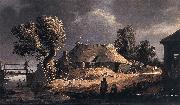 BLOOT, Pieter de Landscape with Farm oil painting artist